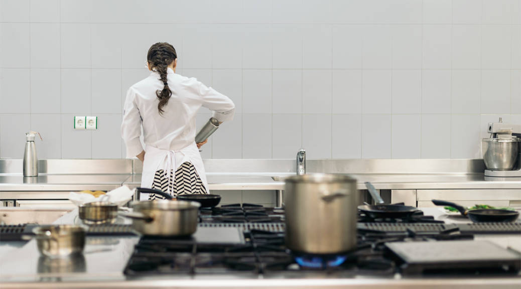 Woman in kitchen
