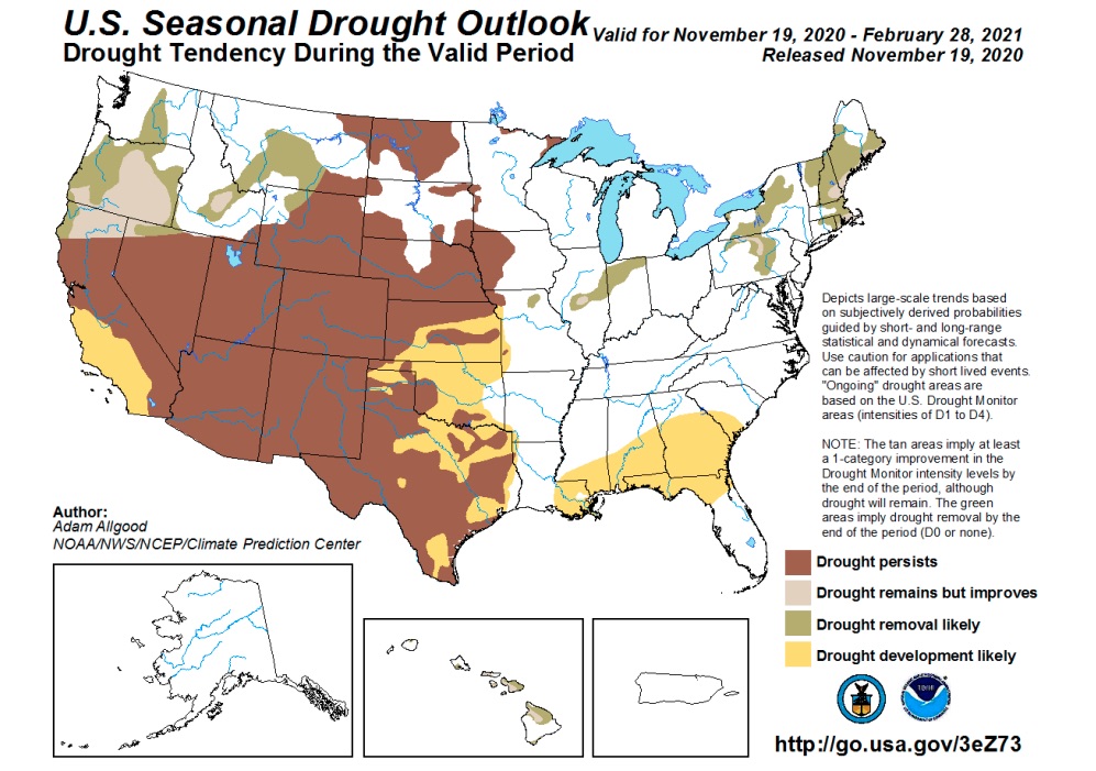 Drought Conditions Could Stretch to Spring, Set Stage for Another Rough ...