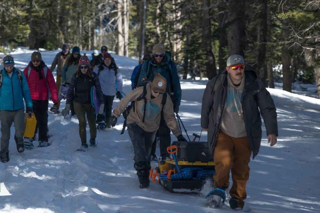 Scientists Learn the Art of Measuring Snow at Hidden Tahoe Lab | KQED
