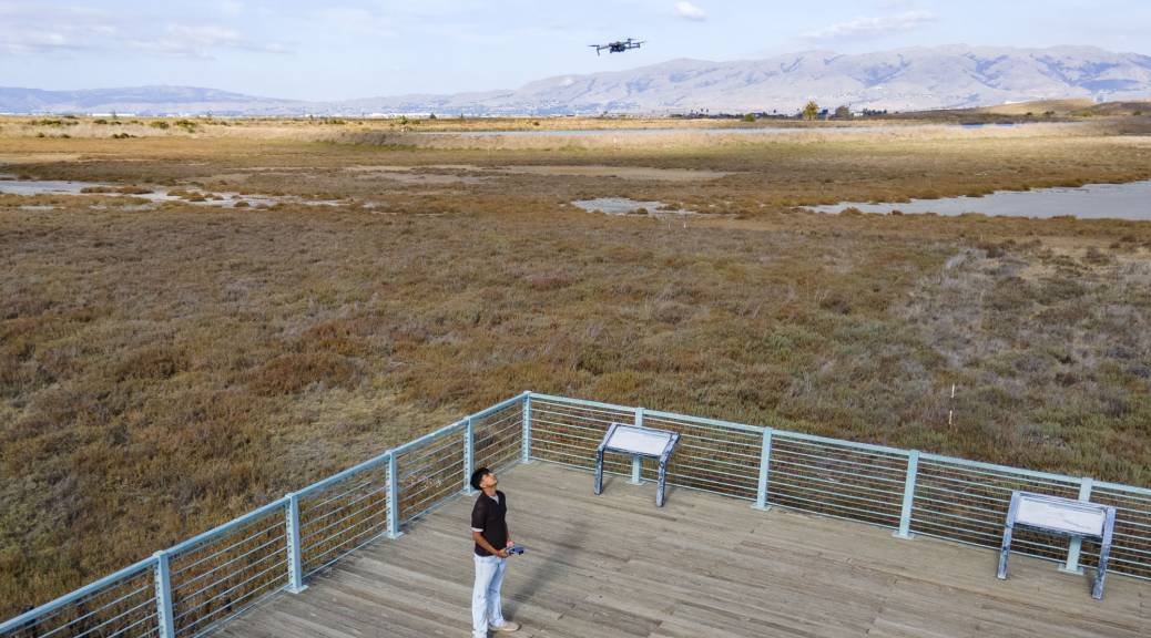 Bay Area Teen Uses Drones to Map the Wetlands He Grew Up Loving | KQED