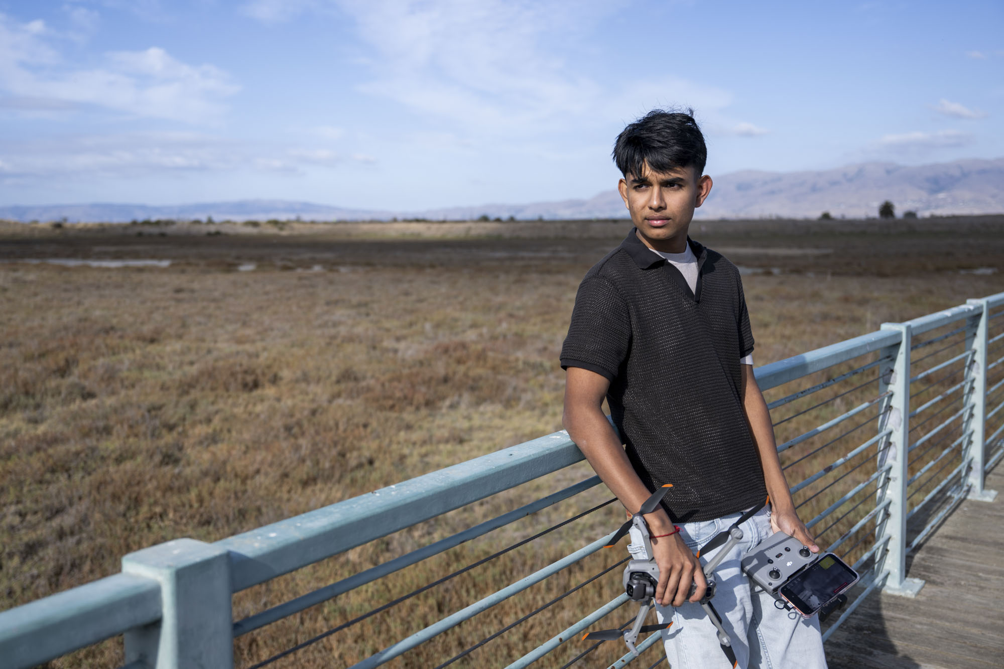 Bay Area Teen Uses Drones to Map the Wetlands He Grew Up Loving – KQED