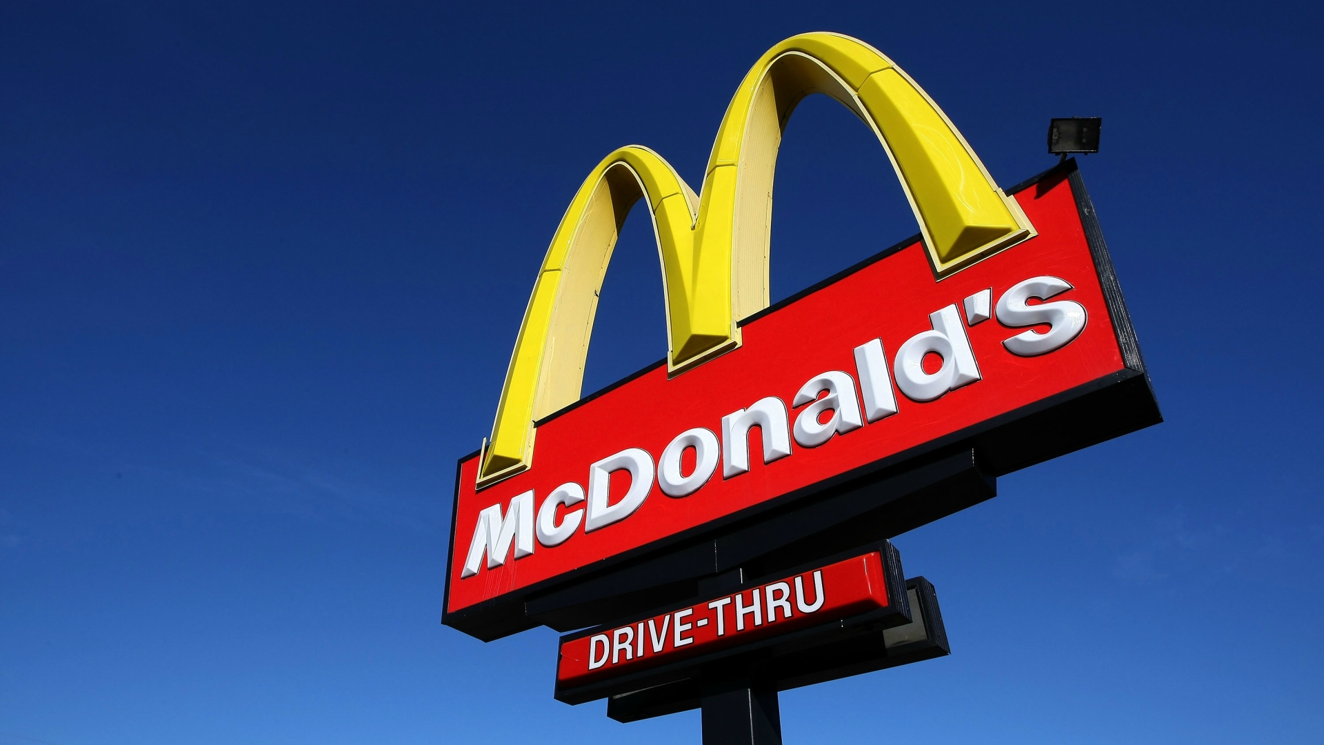 McDonald's Drive-Thru sign